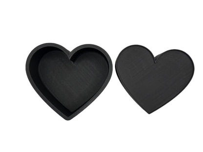 Flat Heart Bath Bomb Mold