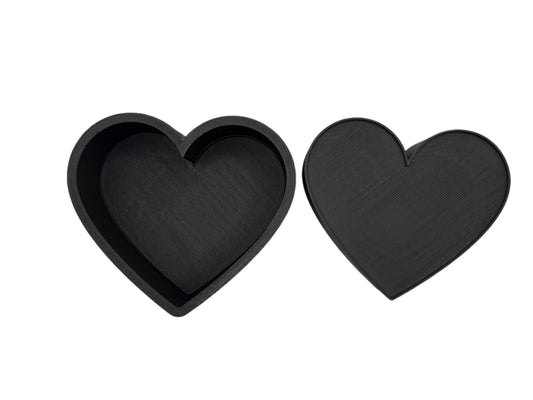 Flat Heart Bath Bomb Mold