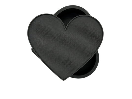 Flat Heart Bath Bomb Mold