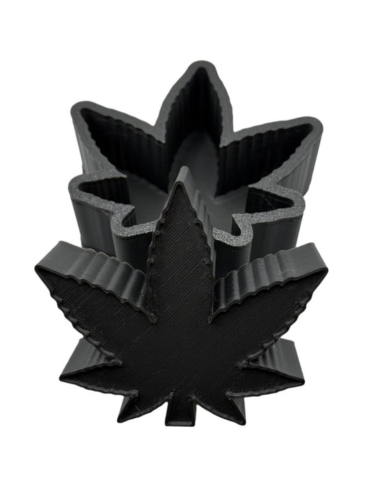 Hemp Leaf Bath Bomb Mold (STL)