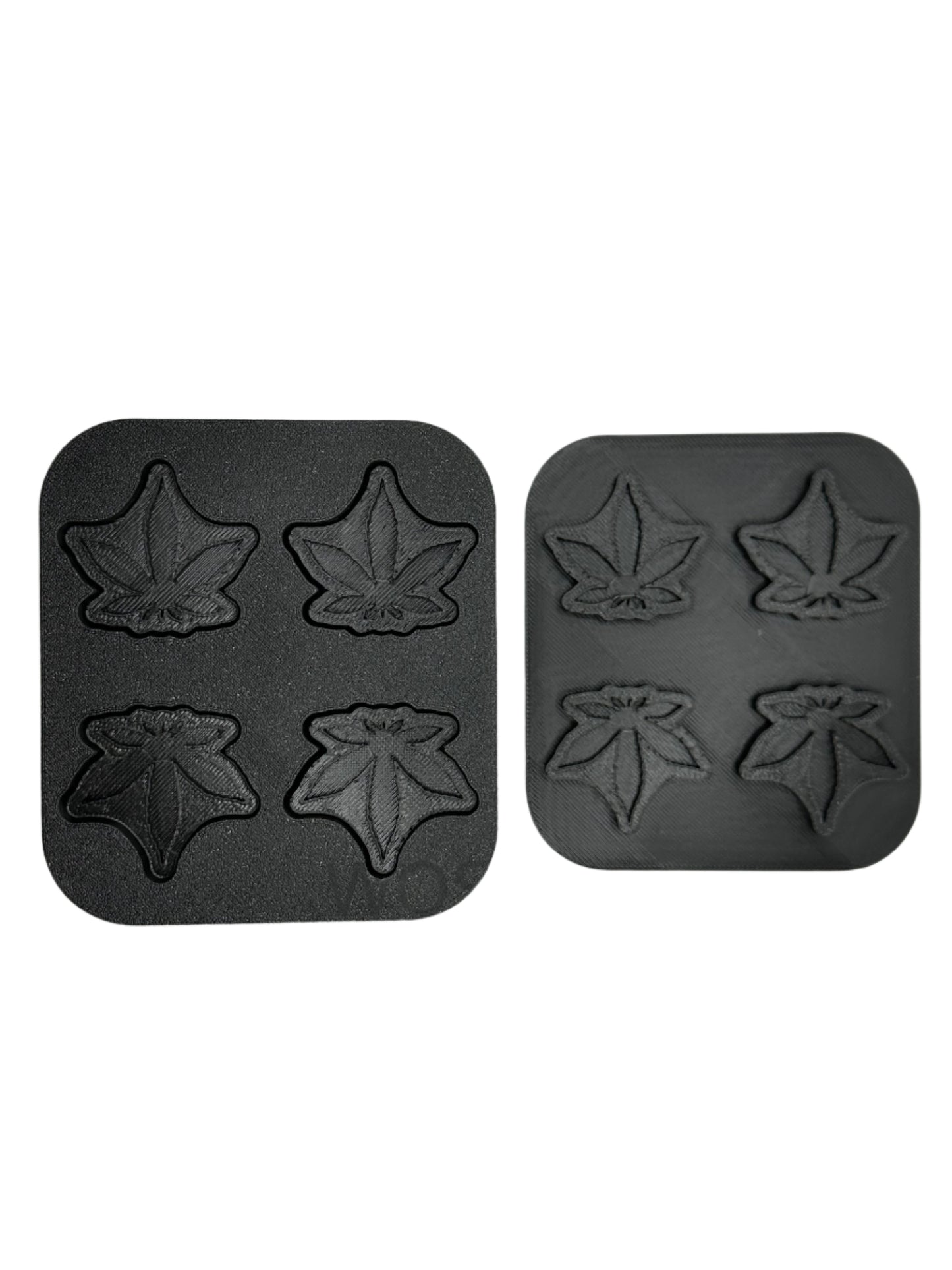 1" Hemp Leaf Shaped Mini Bath Bomb Mold