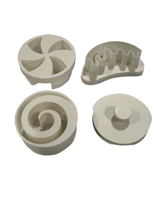 Lollipop Swirl and Pinwheel Bubble Bath Mold