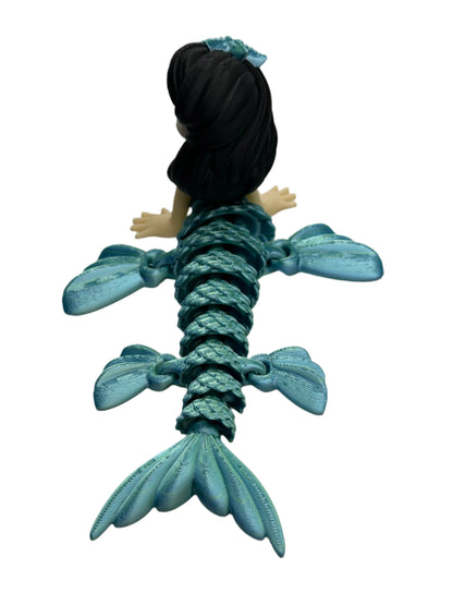 Articulated Mermaid Bath Accessory