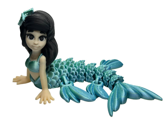 Articulated Mermaid Bath Accessory
