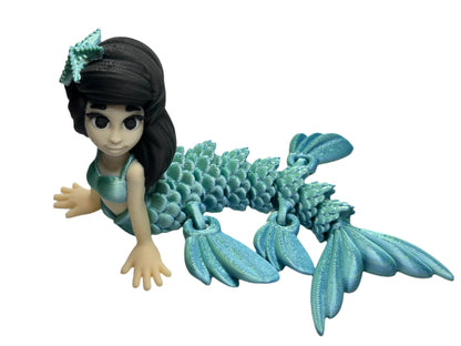 Articulated Mermaid Bath Accessory