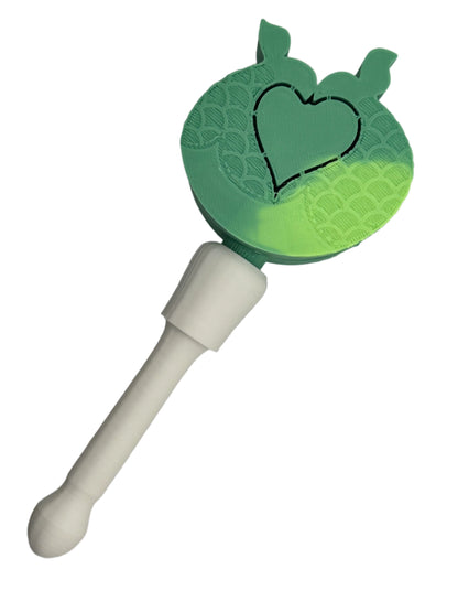 Double Mermaid Tail Mini Bath Bomb Wand