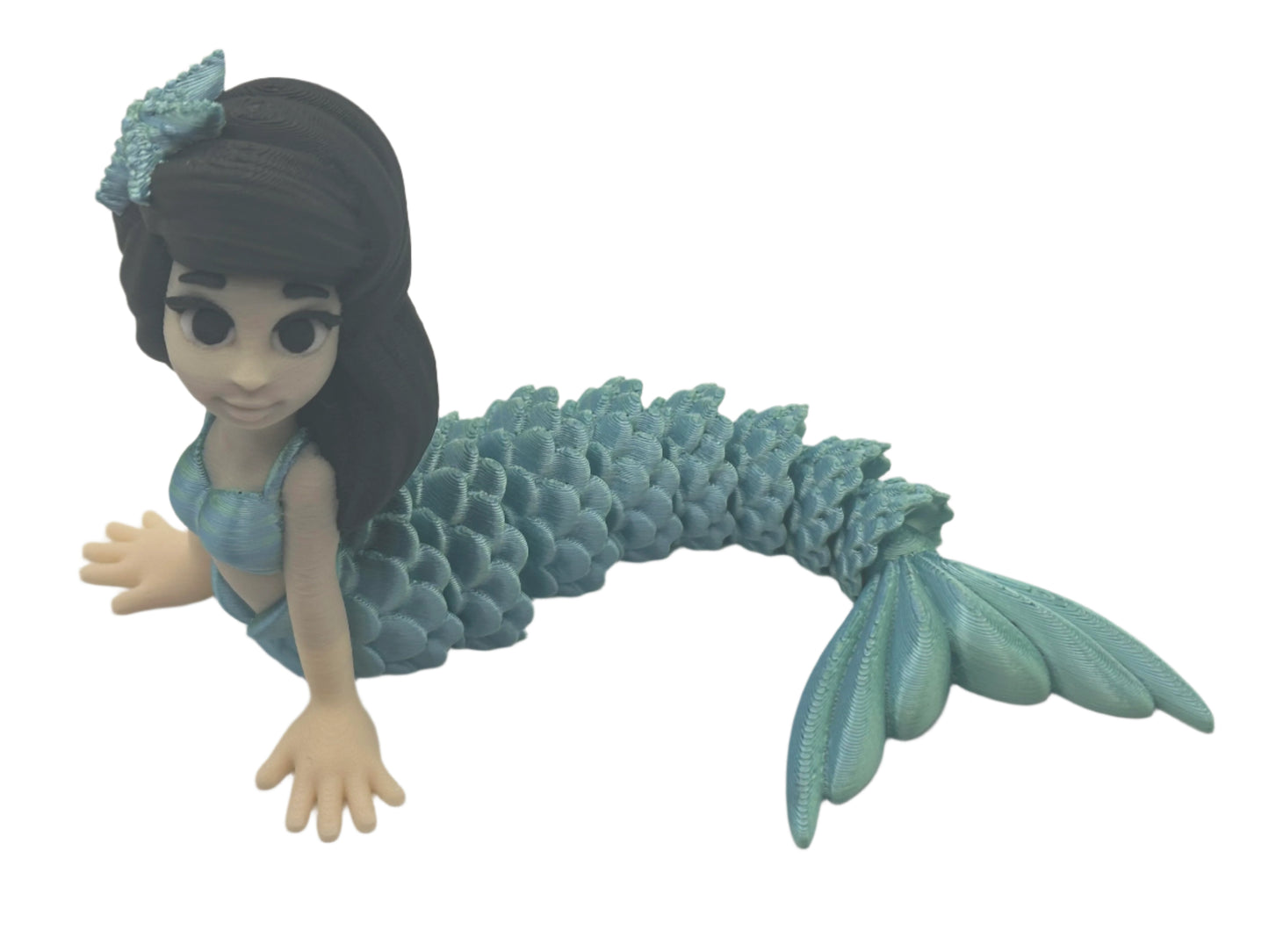 Articulated Mermaid Bath Accessory