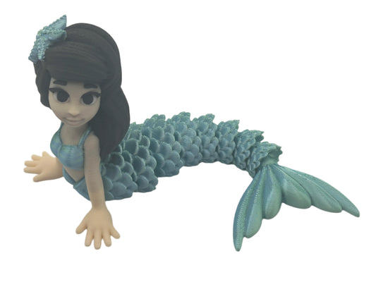 Articulated Mermaid Bath Accessory