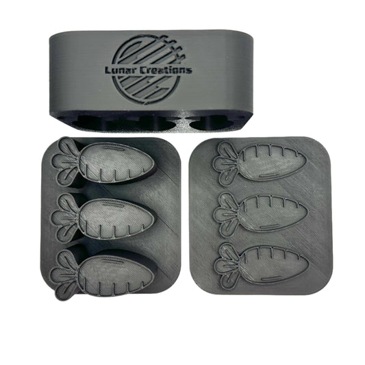 2.5" Mini Carrot Bath Bomb Mold (STL Only)