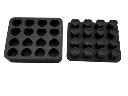 Mini Heart Embed Mold (STL)