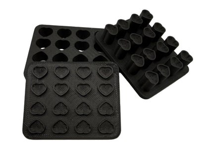 Mini Heart Embed Mold (STL)