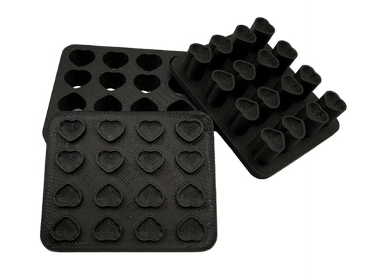 Mini Heart Embed Mold (STL)