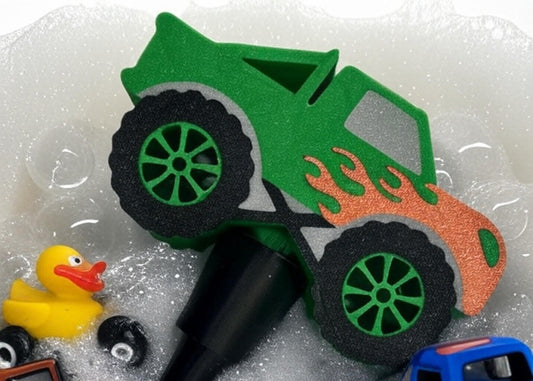 Multi Colored Color Changing Monster Truck Mini Bath Bomb Wand