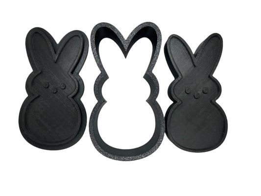 Peep Bunny Bath Bomb Mold (STL Only)