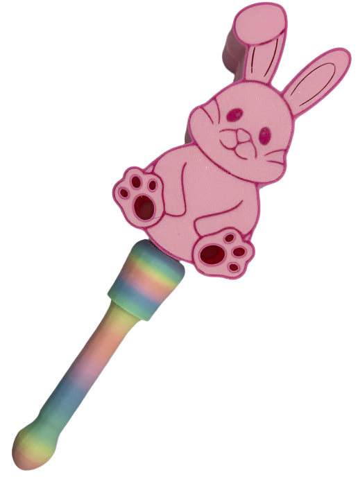 Easter Bunny Mini Bath Bomb Wand (STL)