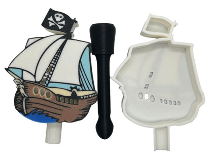 Pirate Ship Mini Bath Bomb Wand