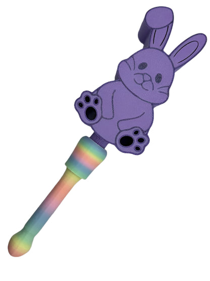 Easter Bunny Mini Bath Bomb Wand (STL)