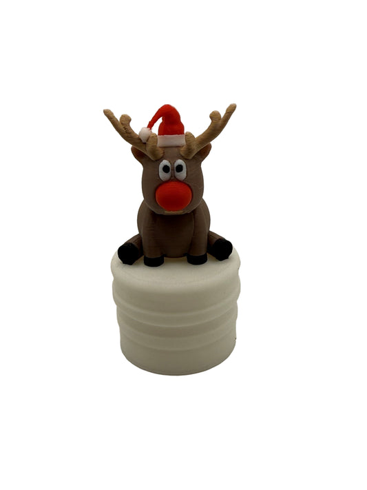1.5" Rudolph Tube Topper