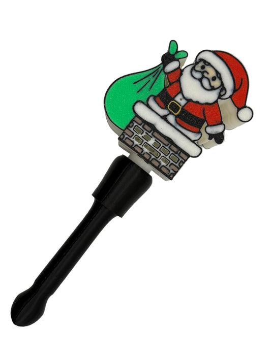 Santa Clause Bath Bomb Wand