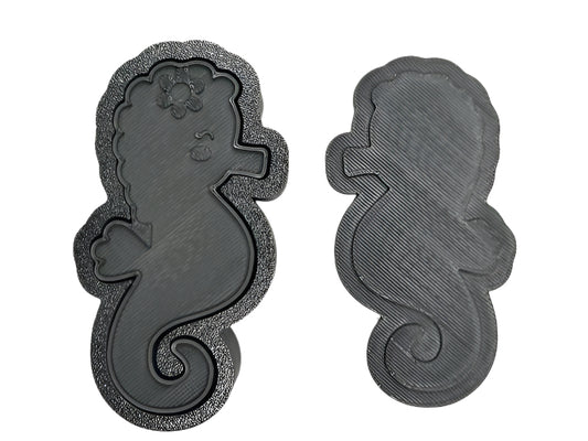 Seahorse Bath Bomb Mold