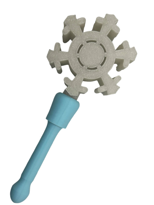 Snowflake Mini Bath Bomb Wand