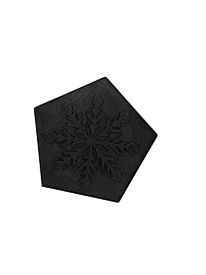 Snowflake Bath Bomb Mold (STL)