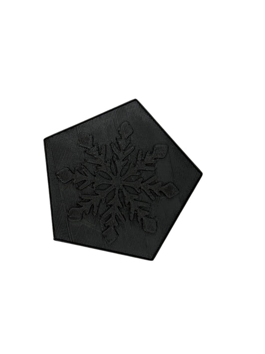 Snowflake Bath Bomb Mold (STL)