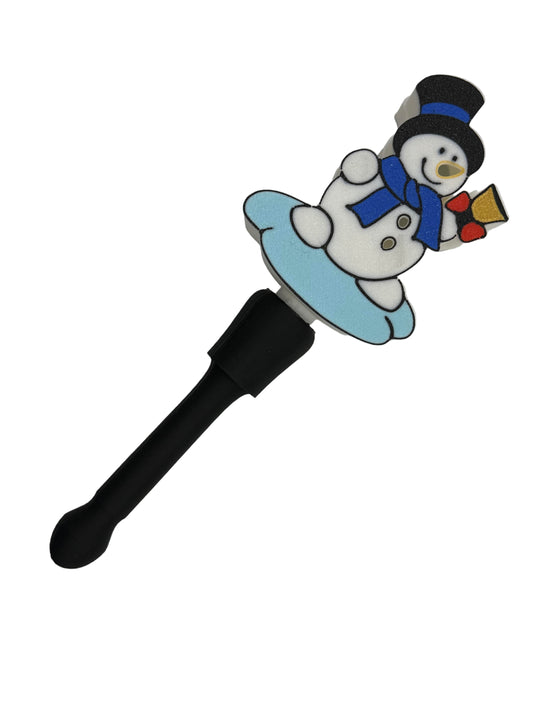 Winter Snowman Mini Bath Bomb Wand