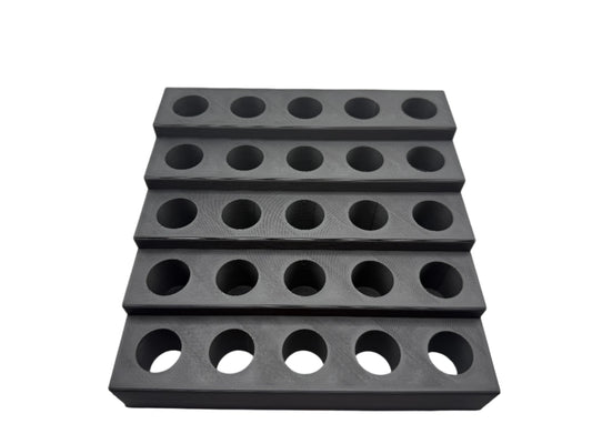 5 Level Tray Holder for Small Round Glass Vials