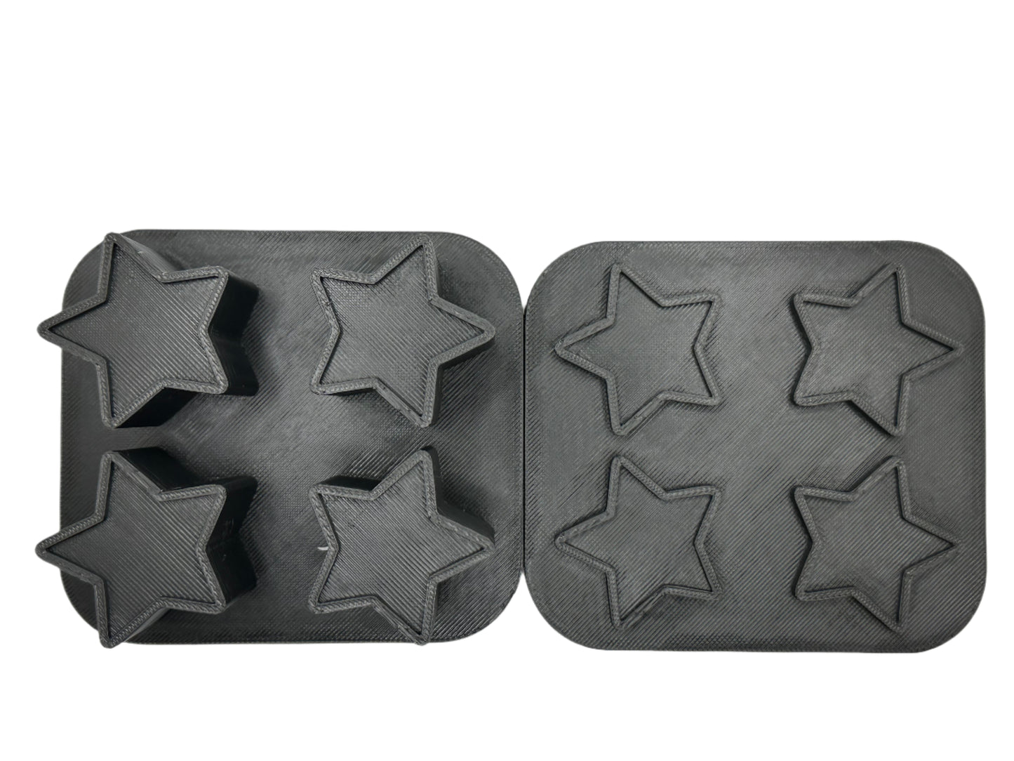 1" Star Mini Bath Bomb Mold