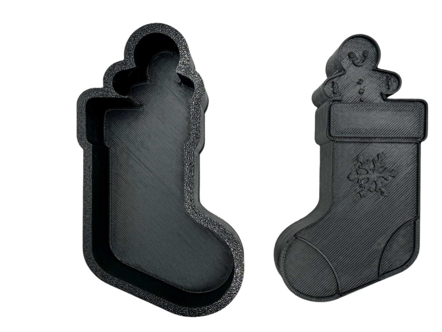 Stocking Bath Bomb Mold (STL)