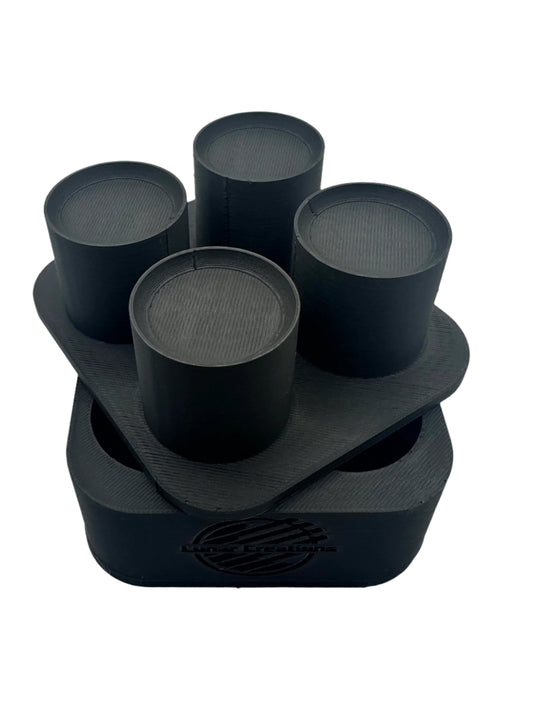 4 Cavity Tablet Bath Bomb Mold