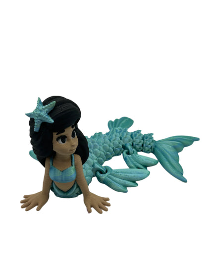 Articulated Mermaid Bath Accessory