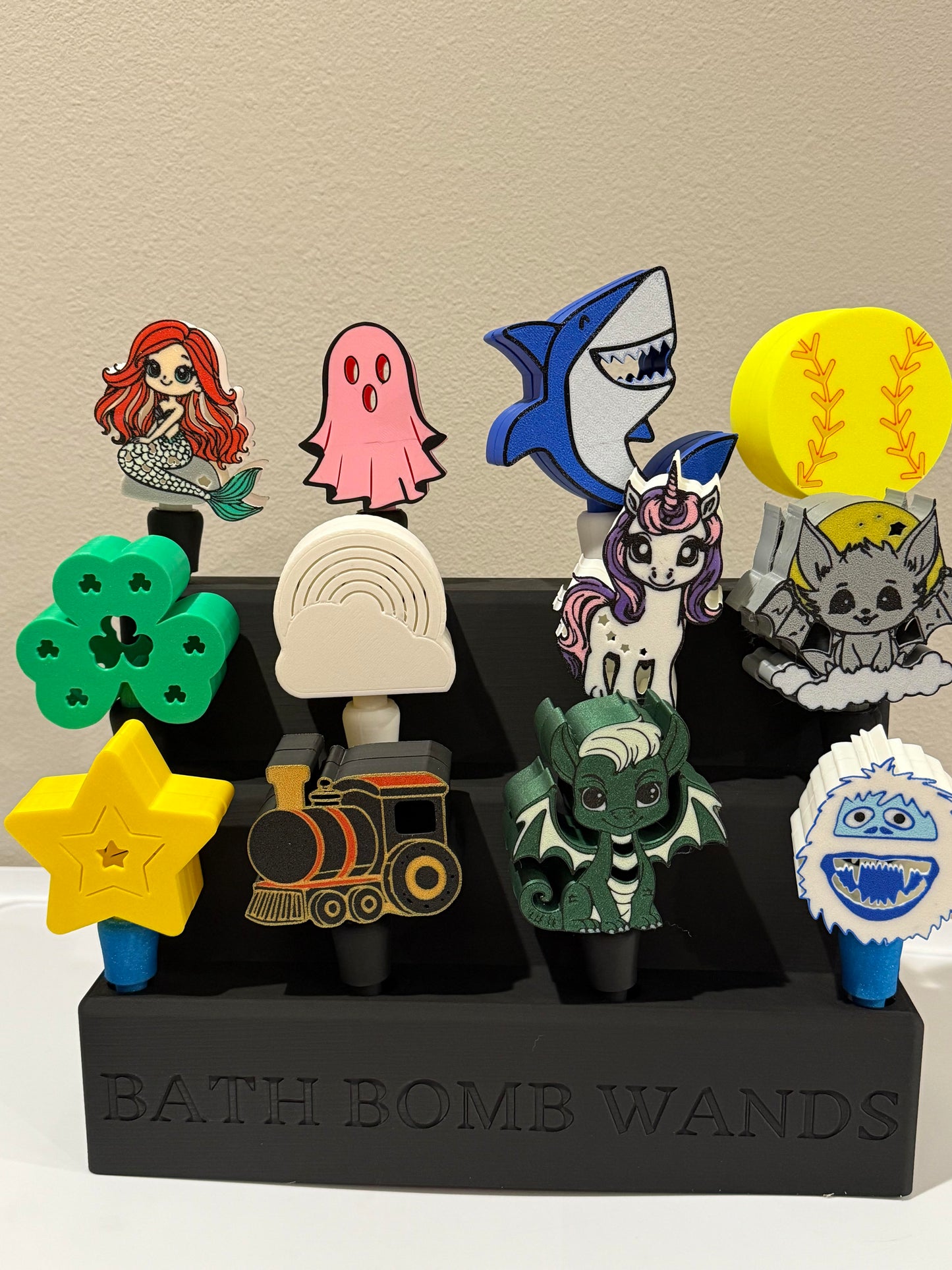 Bath Bomb Wand Holder