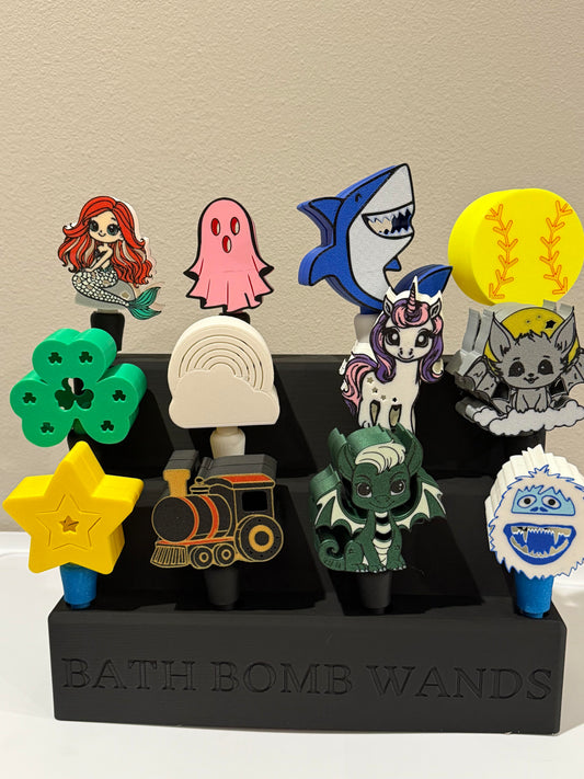 Bath Bomb Wand Holder