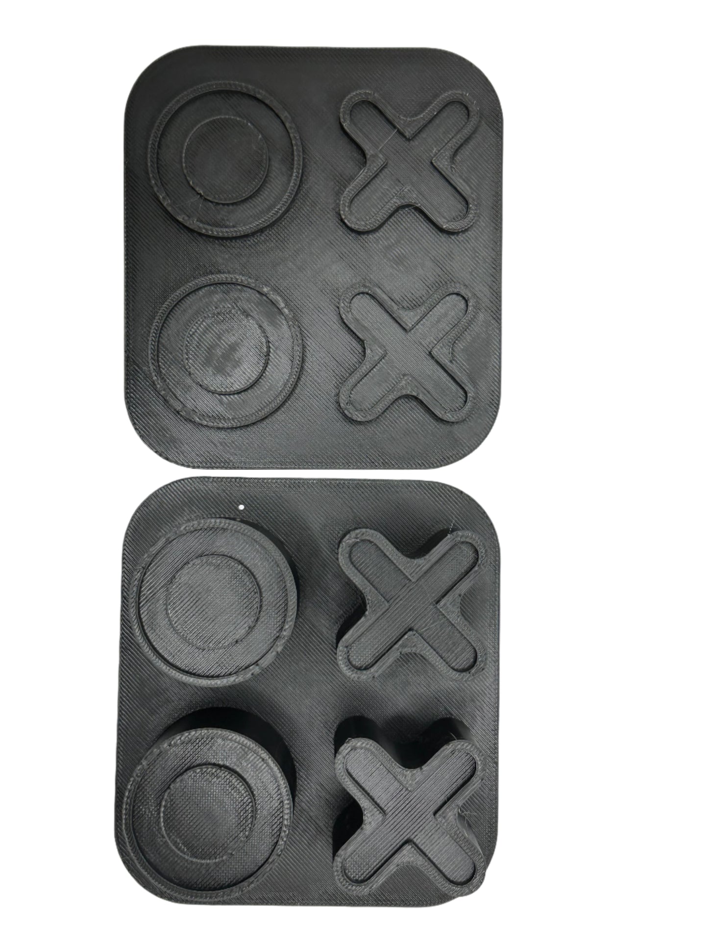 Valentine X's and O's 1" Mini Bath Bomb Mold (STL Only)