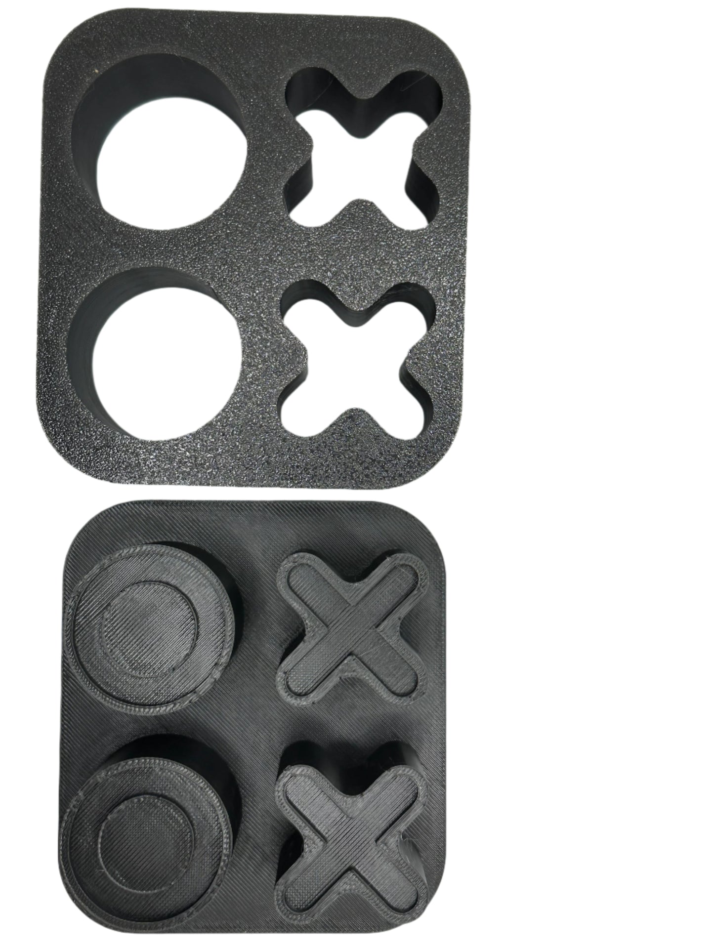 Valentine X's and O's 1" Mini Bath Bomb Mold (STL Only)